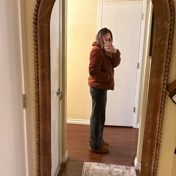 Corduroy Puffer Jacket - Picture 2 of 7